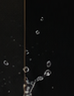 Water splash around an outdoor smart lock used to explain IP testing