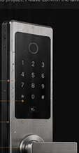 Technical waterproof smart lock structure and installation reference